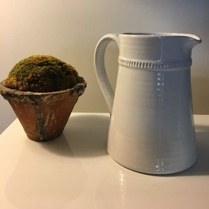 Pottery Barn Water Pitcher made in Portugal